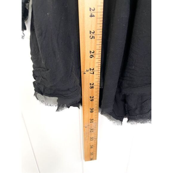 UO Urban Outfitters Ecote Black Long Sleeve Lace Up Romantic Gothic Dress Size X - Picture 6 of 11